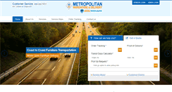 Desktop Screenshot of metropolitanwarehouse.com